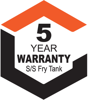 Warranty 5 year SS Fry Tank